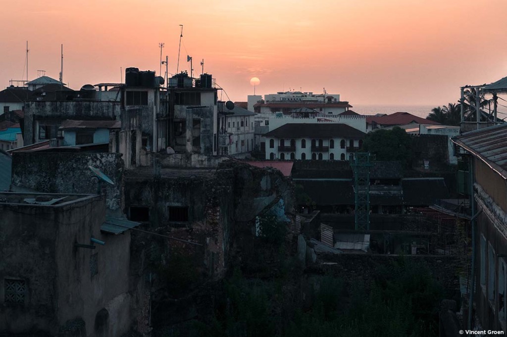 Stone Town au coucher du soleil