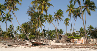 Le village isolé de Matemwe